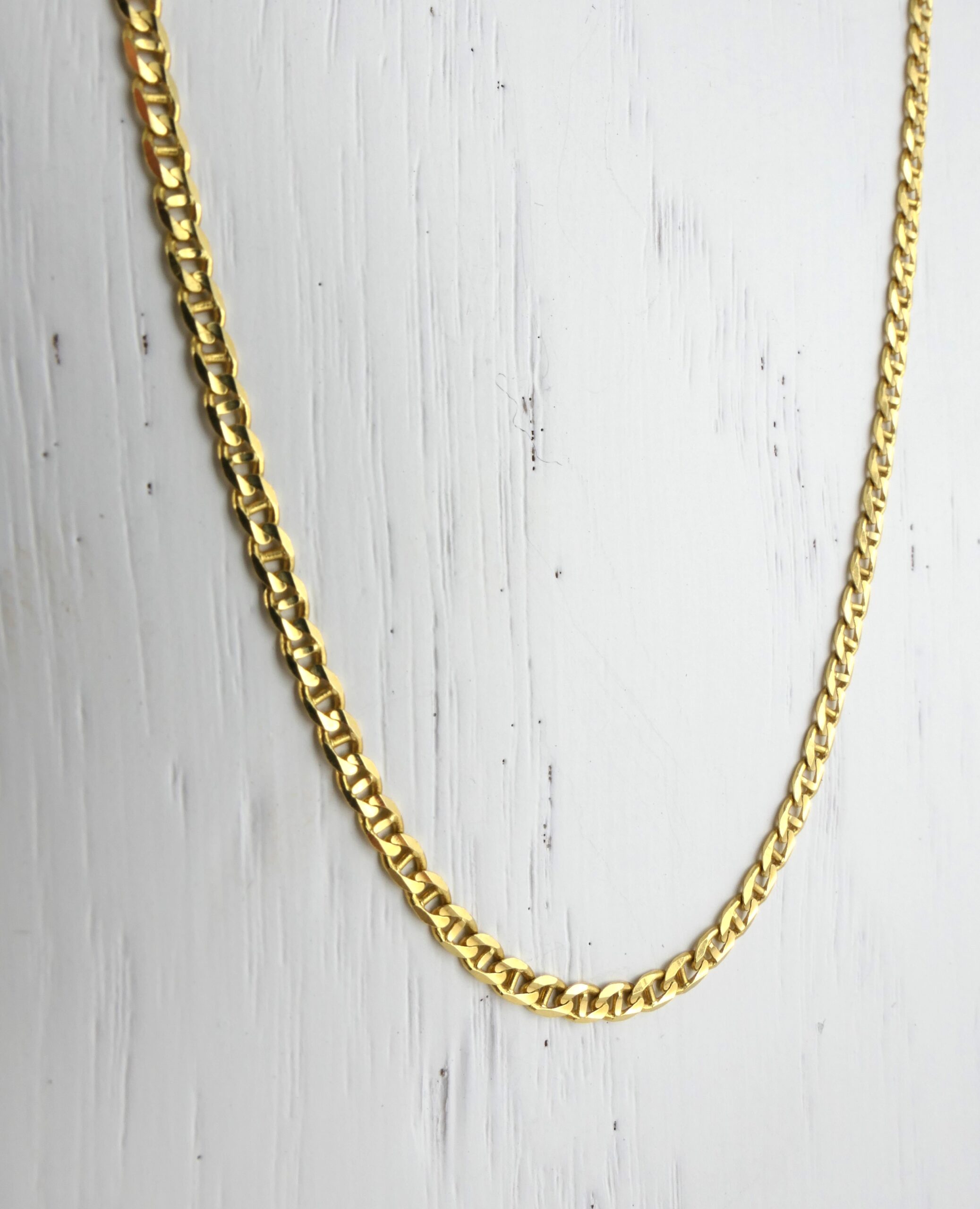 Łańcuszek pełny złoty pr. 585 splot GUCCI długość 45-50 cm